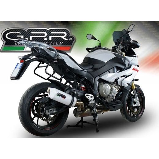 SLIP-ON EXHAUST GPR ALBUS BMW.80.ALB WHITE GLOSSY