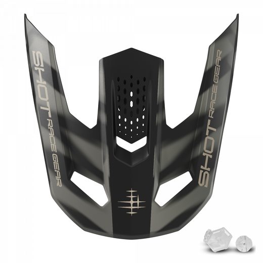 HELMET PEAK SHOT SPEED TIGER A04-21OB-E01-P01 BLACK MATT