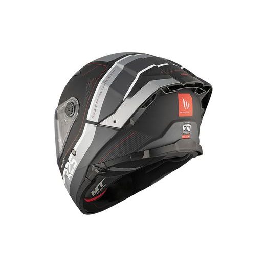 HELMET MT HELMETS THUNDER 4 SV R25 B2 MATT GREY L