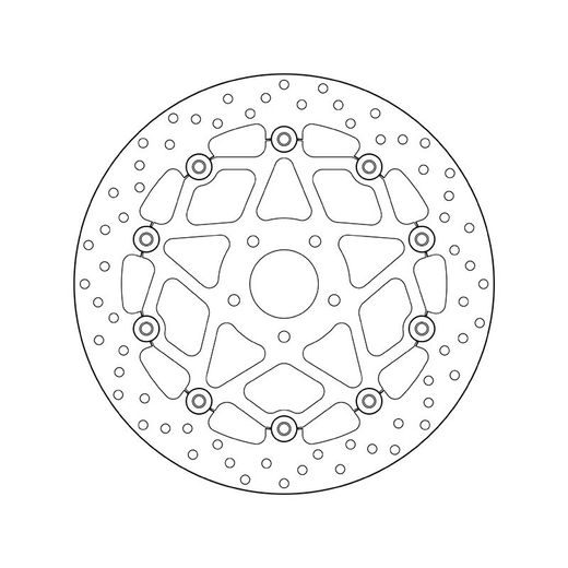 ZAVORNI DISK BREMBO 78B408B0 FLOATING