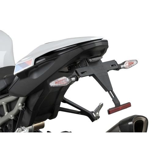 ADJUSTABLE LICENSE SUPPORT PUIG 22771N ČRNA