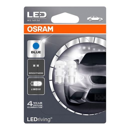 LED RETROFIT STANDARD OSRAM 246515005 2880BL-02B W2,1X9,5D (W5W) BLISTER (2 PIECES)