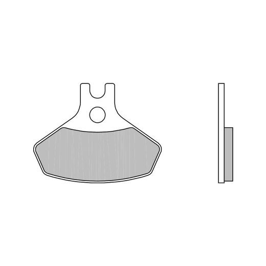 ZAVORNE OBLOGE BREMBO 07GR22SD