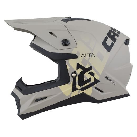 MOTOCROSS HELMET CASSIDA CROSS CUP 2 ALTA SAND MATT/ GRAY L