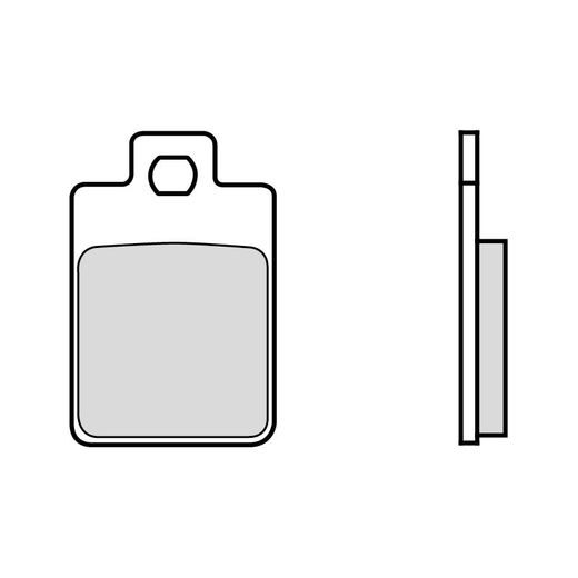 ZAVORNE OBLOGE BREMBO 07017 CC SCOOTER