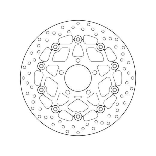 ZAVORNI DISK BREMBO 78B40842 FLOATING