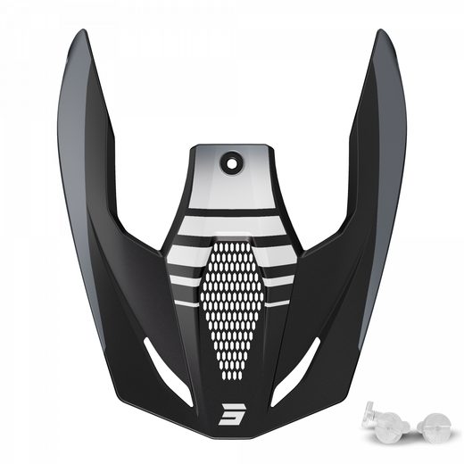 HELMET PEAK SHOT FURIOUS STADIUM A04-21OC-A01-P01 BLACK MATT