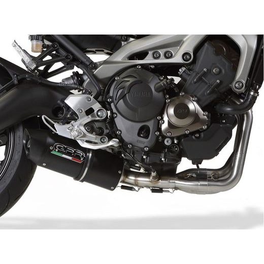 CELOTEN IZPUŠNI SISTEM GPR FURORE NERO CO.Y.186.RACEDB.FUNE MATTE BLACK INCLUDING REMOVABLE DB KILLER