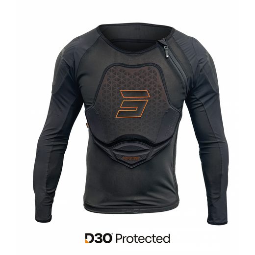 PROTECTIVE VEST SHOT RACE EVO D30 A04-22A-B01 ČRNA XS