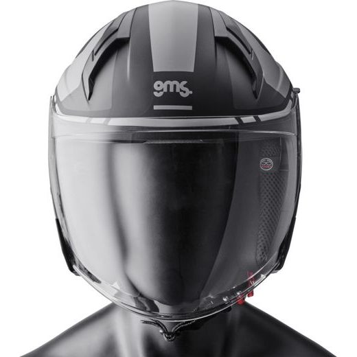 JET ČELADA GMS VECTUS ZG11601 BLACK-GREY L