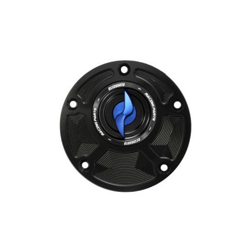 TANK FILLER CAP ACCOSSATO FC118 FOR MV AGUSTA MOTORBIKES WITH QUICK RELEASE MACHINED FROM BILLET ALUMINIUM ZELENA