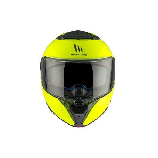 HELMET MT HELMETS ATOM 2 SV SOLID A3 GLOSS FLUOR YELLOW M