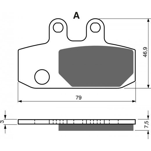 ZAVORNE OBLOGE GOLDFREN 223 AD OFF-ROAD FRONT
