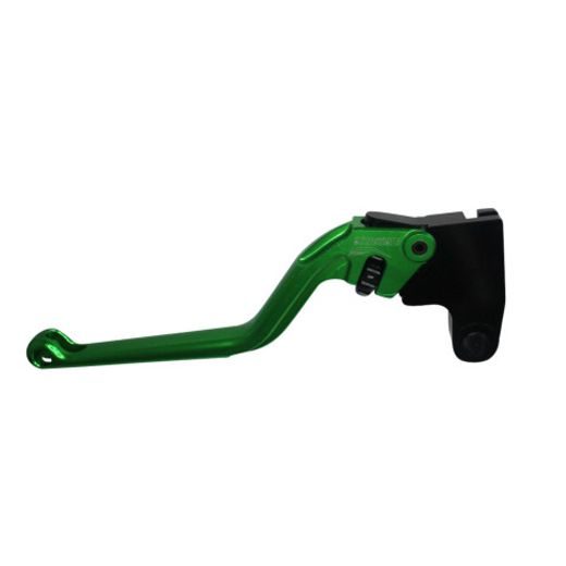 CLUTCH LEVER ACCOSSATO FIXED CNC-WORKED ALUMINIUM, GREEN