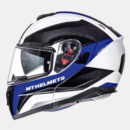 HELMET MT HELMETS ATOM SV PEARL WHITE XS