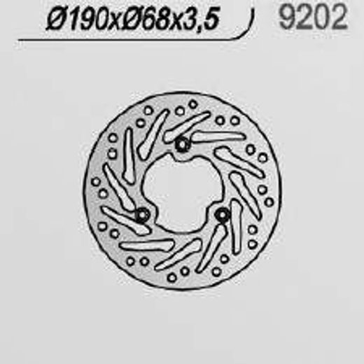 ZAVORNI DISK NG 9202