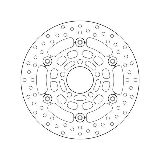 ZAVORNI DISK BREMBO 78B40819 FLOATING