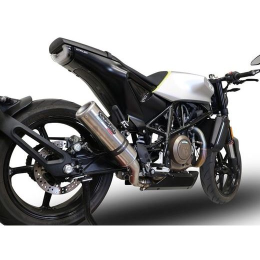 SLIP-ON EXHAUST GPR NEW GRAND PRIX EVO TITANIUM E4.HU.51.GPAN.TO BRUSHED TITANIUM INCLUDING REMOVABLE DB KILLER AND LINK PIPE