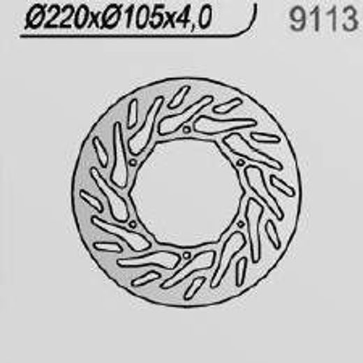 ZAVORNI DISK NG 9113