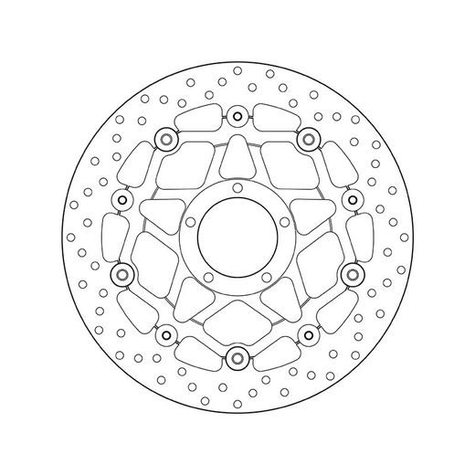 ZAVORNI DISK BREMBO 78B40886 FLOATING