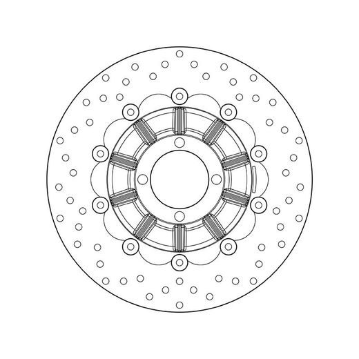 ZAVORNI DISK BREMBO 78B40816 FLOATING