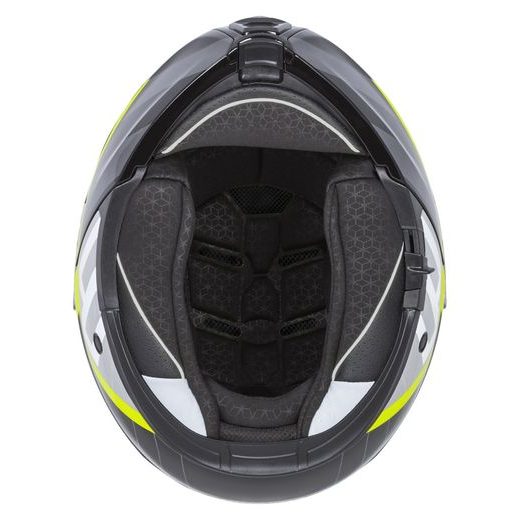 INTEGRALNA ČELADA CASSIDA MODULO 2.1 PROFILE WHITE/BLACK/YELLOW FLUO/GREY S