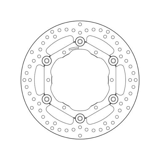 ZAVORNI DISK BREMBO 78B40813 FLOATING