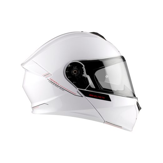 HELMET MT HELMETS GENESIS SV SOLID A0 GLOSS WHITE XS