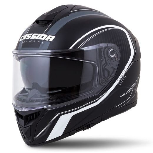 FULL FACE HELMET CASSIDA INTEGRAL GT 2.0 REPTYL BLACK/ WHITE XS