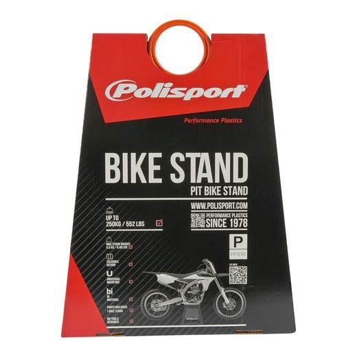 STOJALO ZA MOTOR POLISPORT 8981500006 BLACK/WHITE