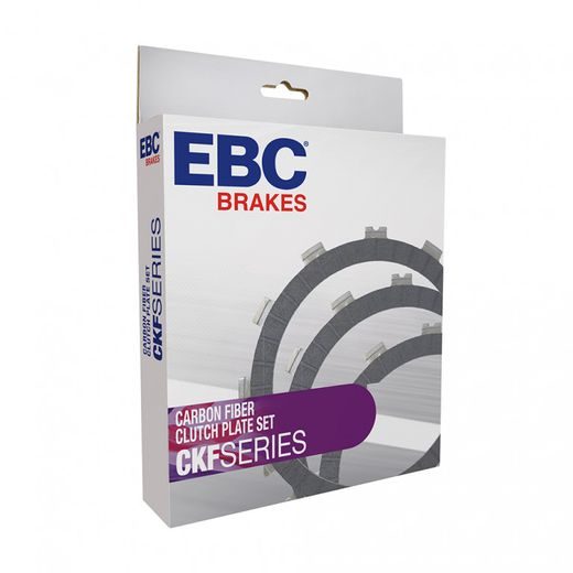 SET PLOŠČ TORNE SKLOPKE (SET OBLOŽENIH LAMEL) EBC CKF5595 KARBON