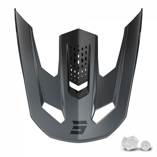 HELMET PEAK SHOT SPEED RAC A04-21OB-B01-P01 BLACK PEARLY