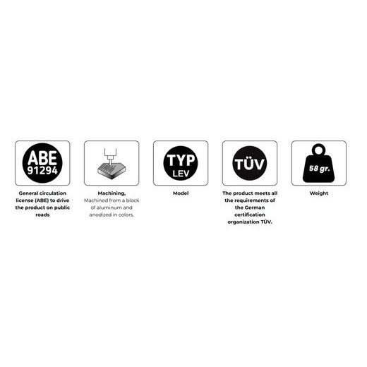 ADAPTER ZA SKLOPKO (CLUTCH LEVER ADAPTER) PUIG 22240N ČRNA