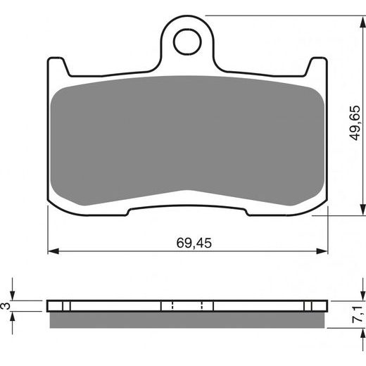 ZAVORNE OBLOGE GOLDFREN 207 GP6