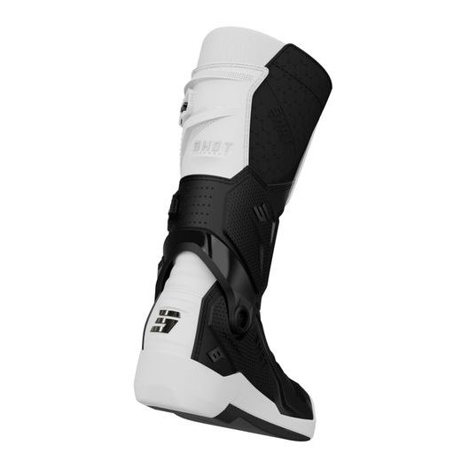 OBUTEV SHOT RACE 8 A07-24A1-B03-43 WHITE / BLACK / CHROME 43