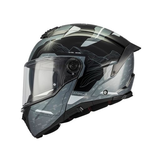PREKLOPNA ČELADA MT HELMETS ATOM 2 SV HIGHLANDS C2 GLOSS M