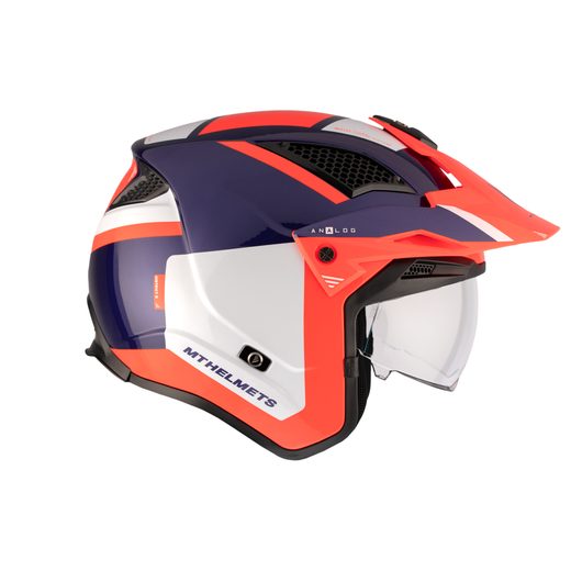 HELMET MT HELMETS DISTRICT SV S ANALOG D5 GLOSS RED M