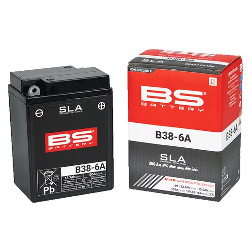 TOVARNIŠKO AKTIVIRAN AKUMULATOR BS-BATTERY B38-6A (FA) SLA