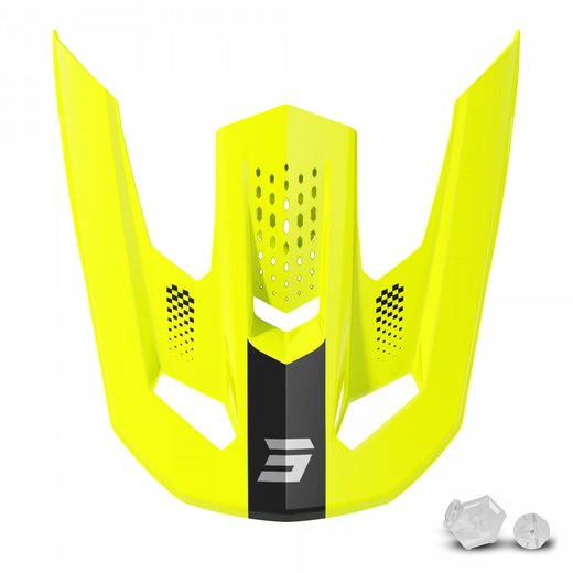 HELMET PEAK SHOT SPEED KID S A04-21OB-CK1-P01 NEON YELLOW GLOSSY