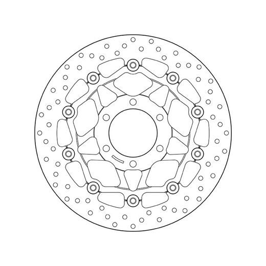 ZAVORNI DISK BREMBO 78B40874 FLOATING