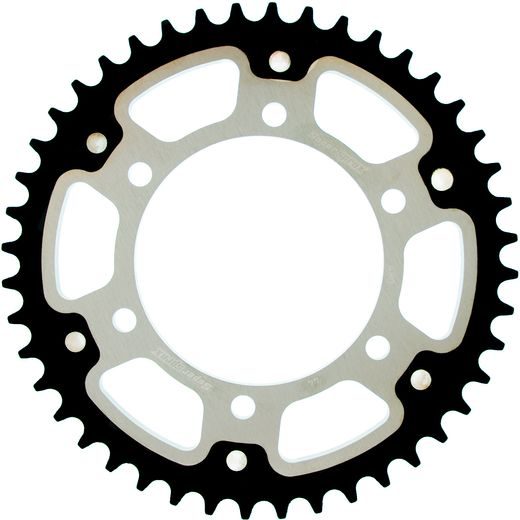 REAR SPROCKET SUPERSPROX STEALTH RST-480:44-SLV SREBRNA 44T, 525