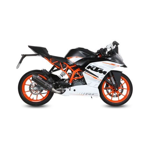 CELOTEN IZPUŠNI SISTEM 1X1 MIVV SUONO KT.015.L9 STEEL BLACK