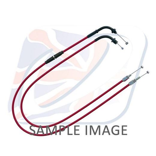 THROTTLE CABLES (PAIR) VENHILL H02-4-127-RD FEATHERLIGHT RDEČ