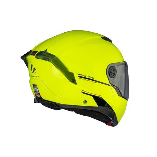 HELMET MT HELMETS ATOM 2 SV SOLID A3 GLOSS FLUOR YELLOW L