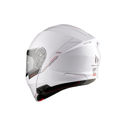 HELMET MT HELMETS GENESIS SV SOLID A0 GLOSS WHITE M