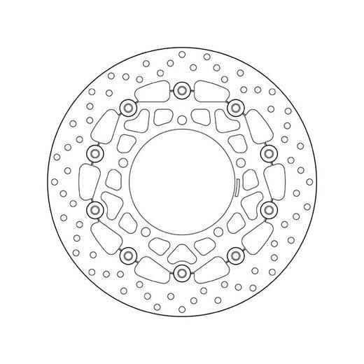 ZAVORNI DISK BREMBO 78B40866 FLOATING