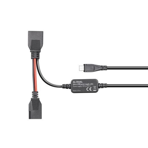AL-DUAL 48 VOLTAGE REDUCER 12V/5V MIDLAND C1403 +MICRO USB DUALMI