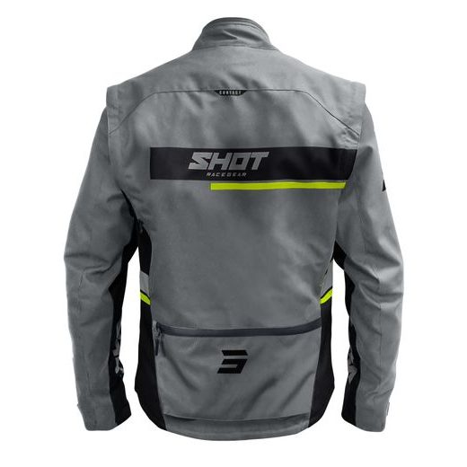 JAKNA SHOT CONTACT ASSAULT 2.0 A07-14A1-A04-11 GREY / NEON YELLOW XL