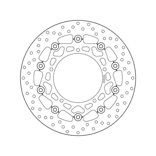 ZAVORNI DISK BREMBO 78B40860 FLOATING