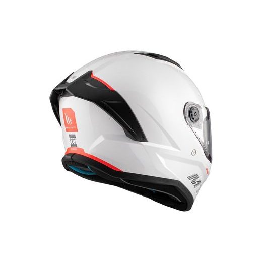 INTEGRALNA ČELADA MT HELMETS STINGER 2 SOLID A0 GLOSS PEARL WHITE XL